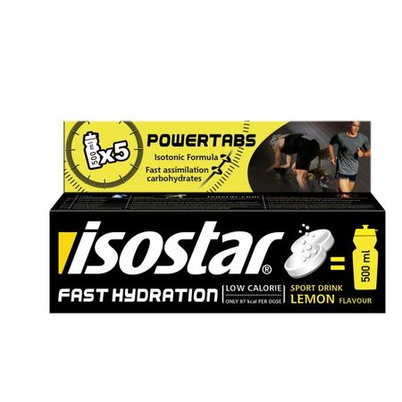 Tablete izotonice lemon Isostar - 120 g